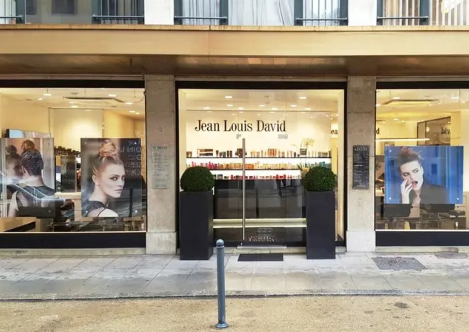 Coup de coeur sur Jean Louis DAVID à Genève COIFFURE ET INSTITUT DE BEAUTE