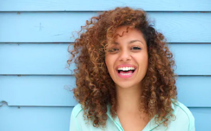 Areas treated by laser hair removal for dark skin